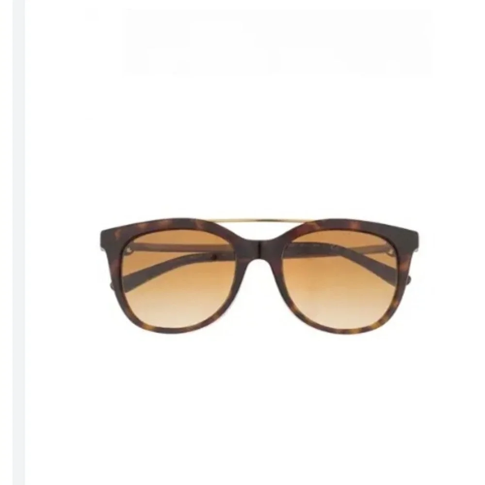 Tory Burch Gradient Sunglasses Womens Tortoise TY7147 Double Bridge Gold Logo - Picture 1 of 14